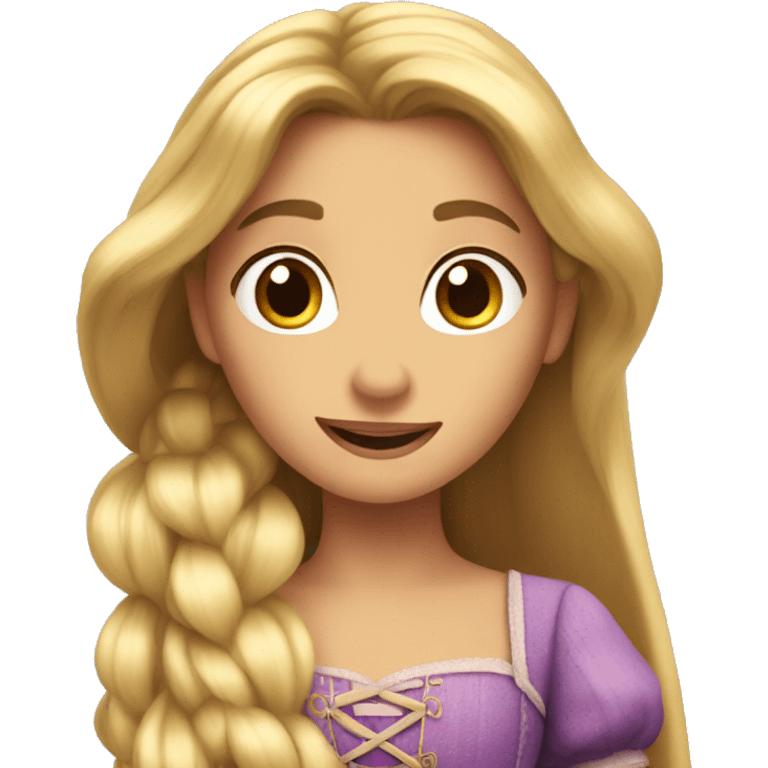 rapunzel emoji