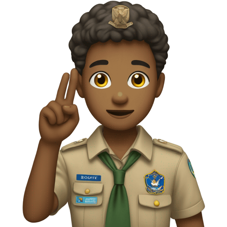 Scout’s honor  emoji