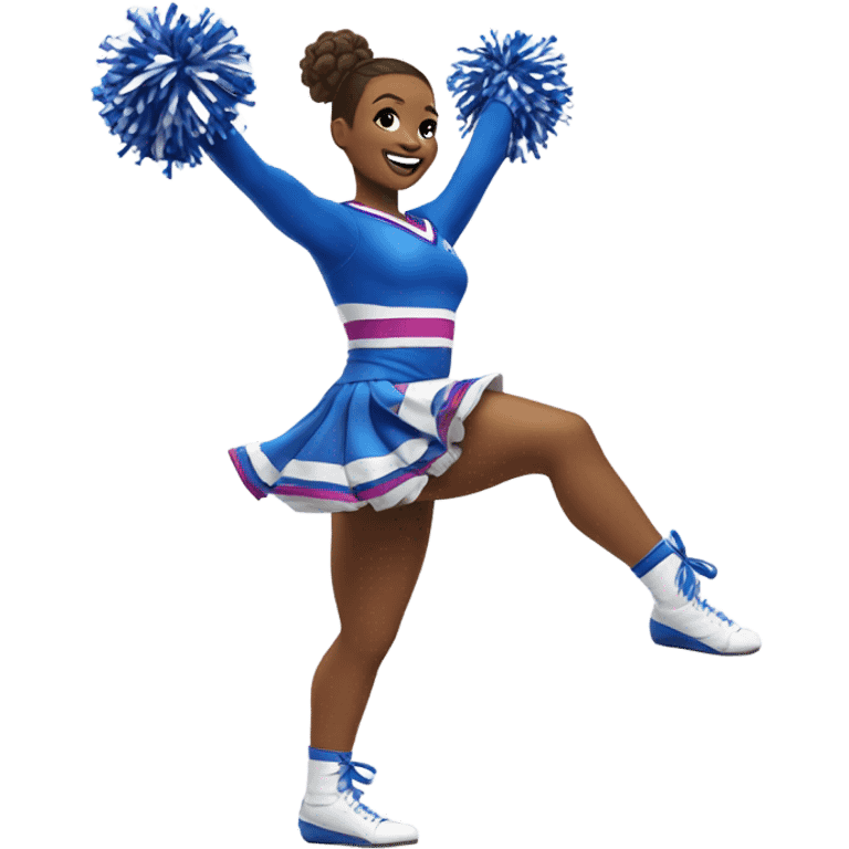 The best cheerleader in the world emoji