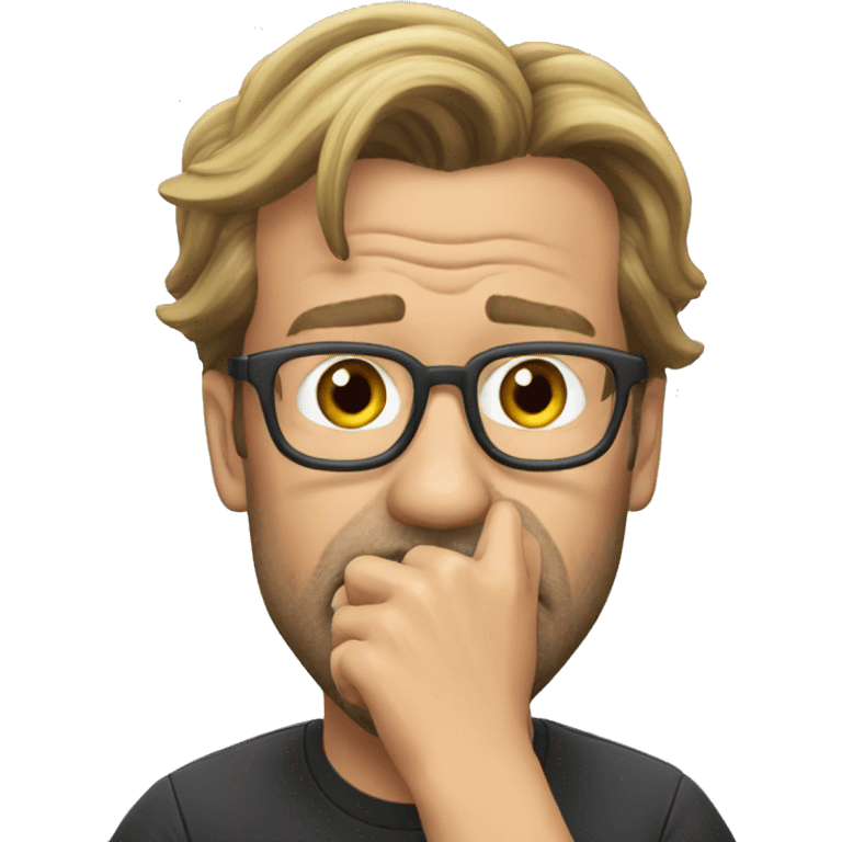 Klopp biting nails emoji