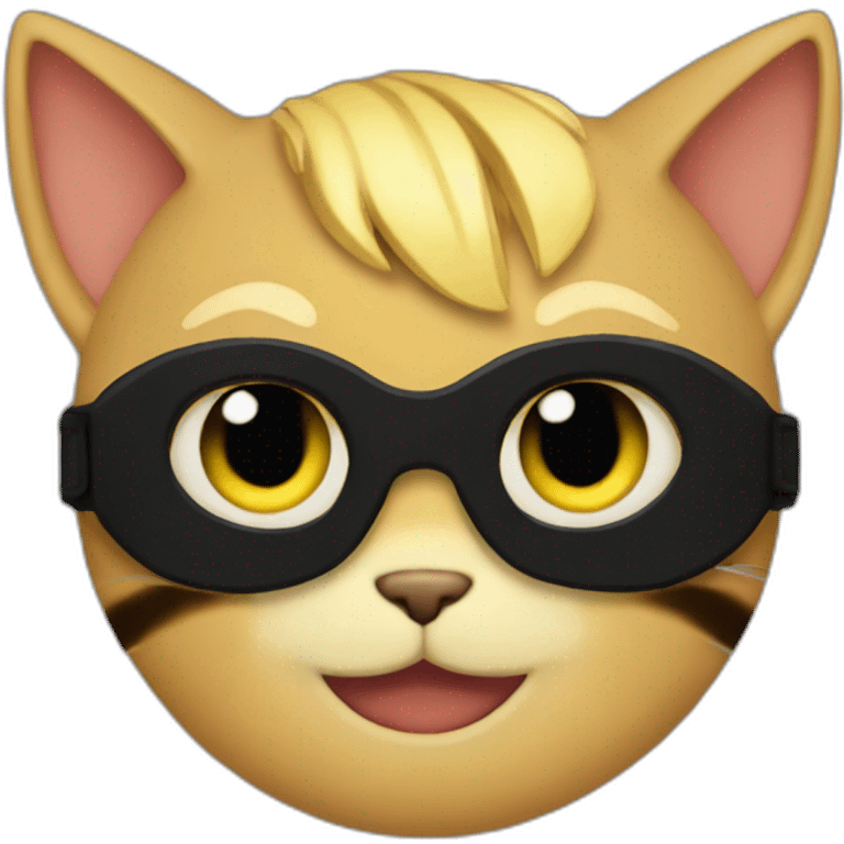 Cat noir emoji