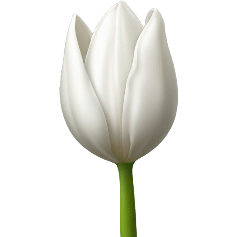 White Tulpe emoji