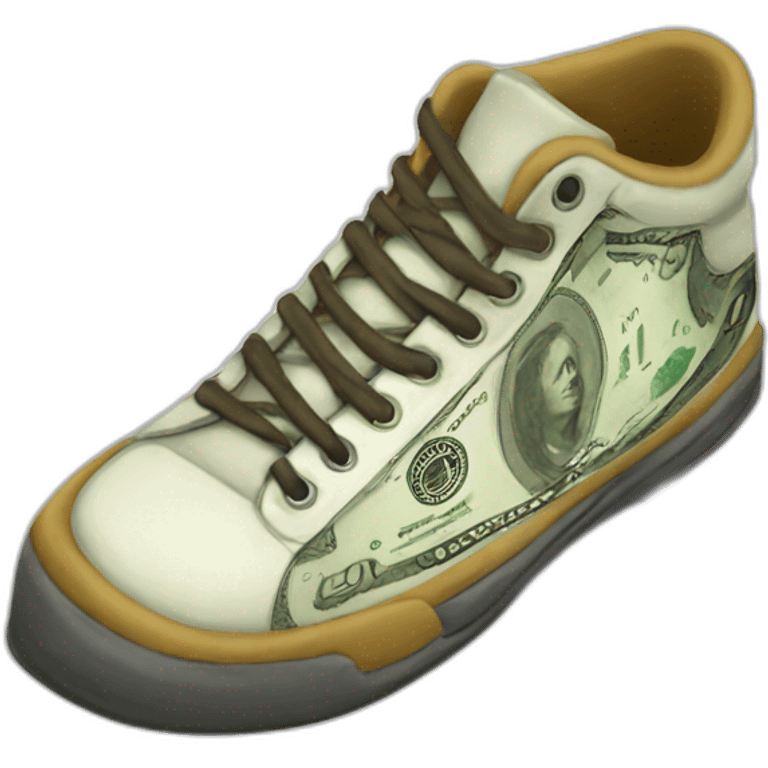 Money shoe  emoji