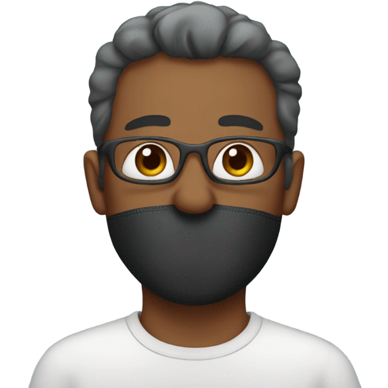 A father with  mask emoji