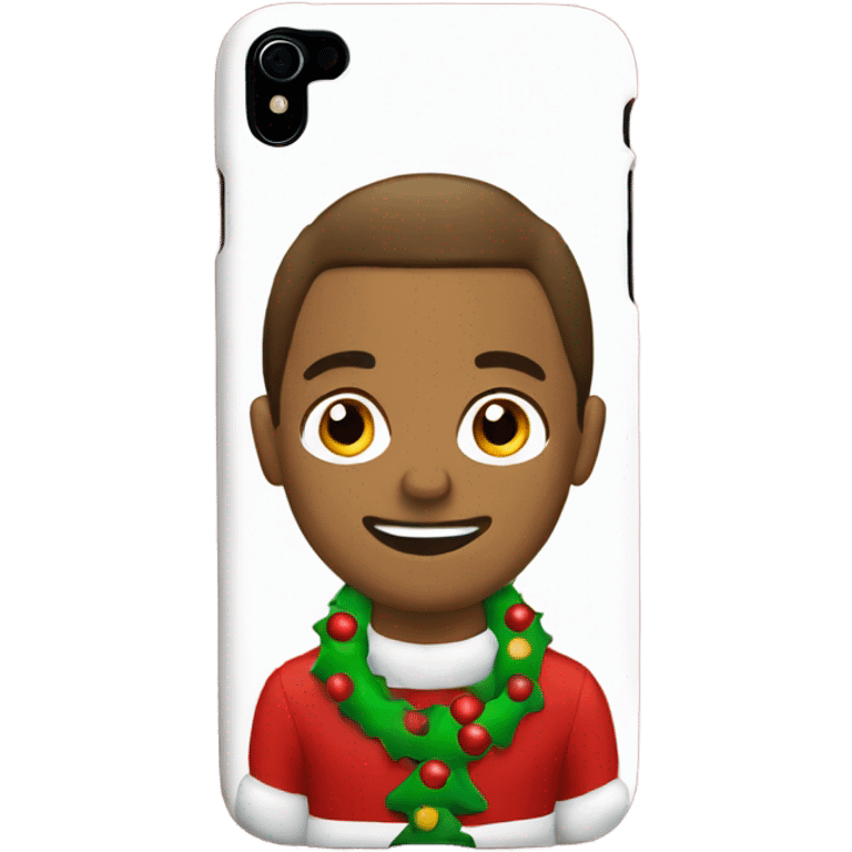 Christmas phone case emoji