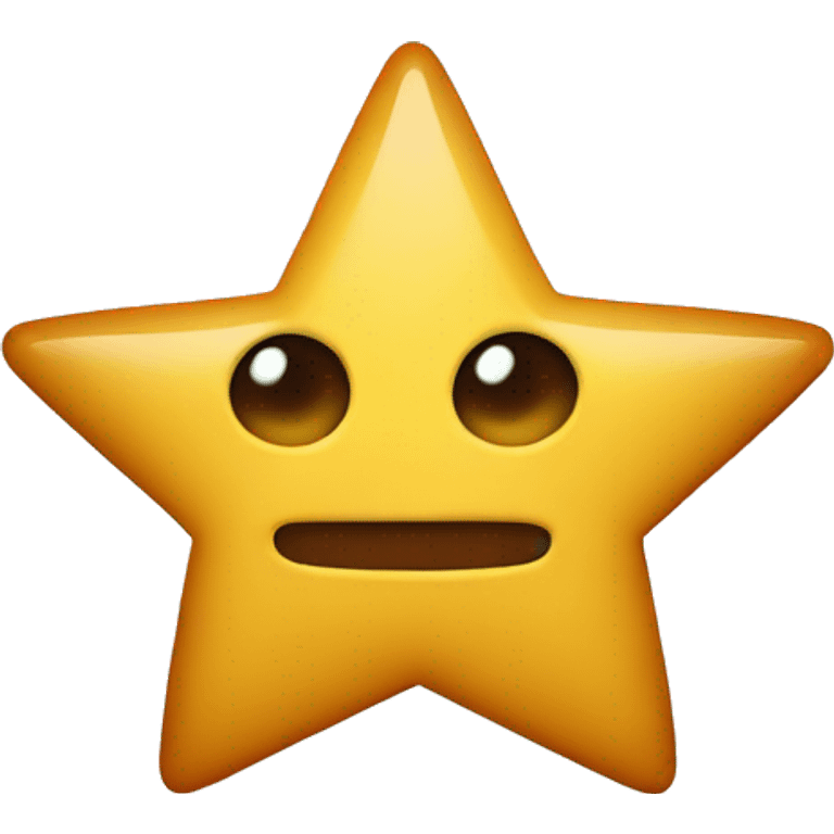 STAR WITH FACE s’more  emoji