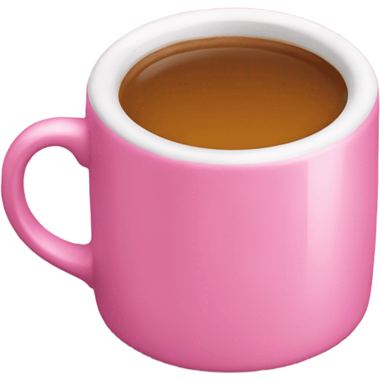 english tea in pink mug emoji