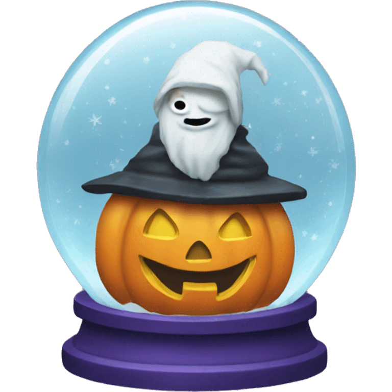 Halloween Snow Globe emoji