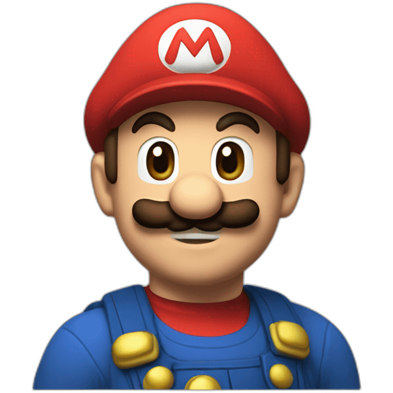 Bloups mario emoji