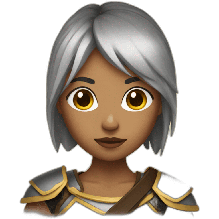 Girl warrior emoji