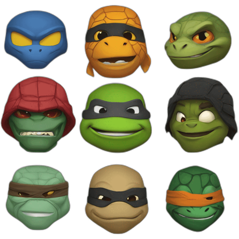 ROTTMNT, TMNT, Rise, Ninja turtle,Leonardo, Leo emoji