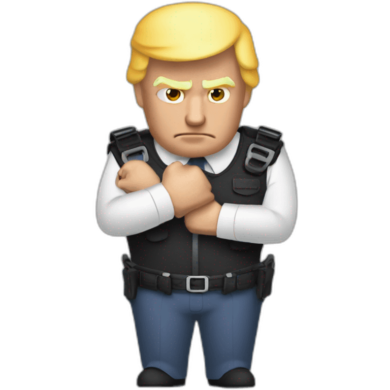 trump-in-handcuffs emoji