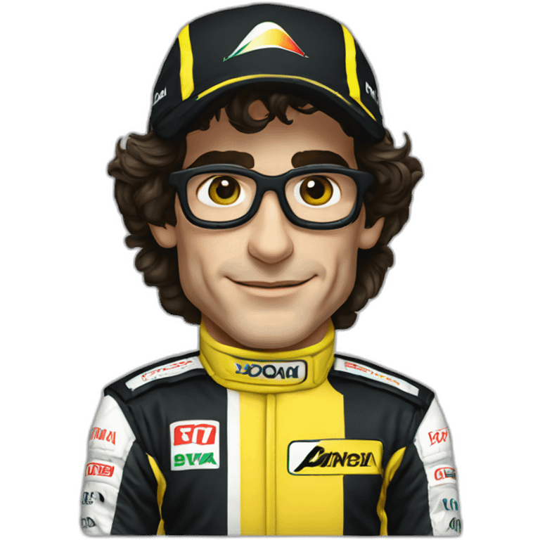 Ayrton Senna emoji