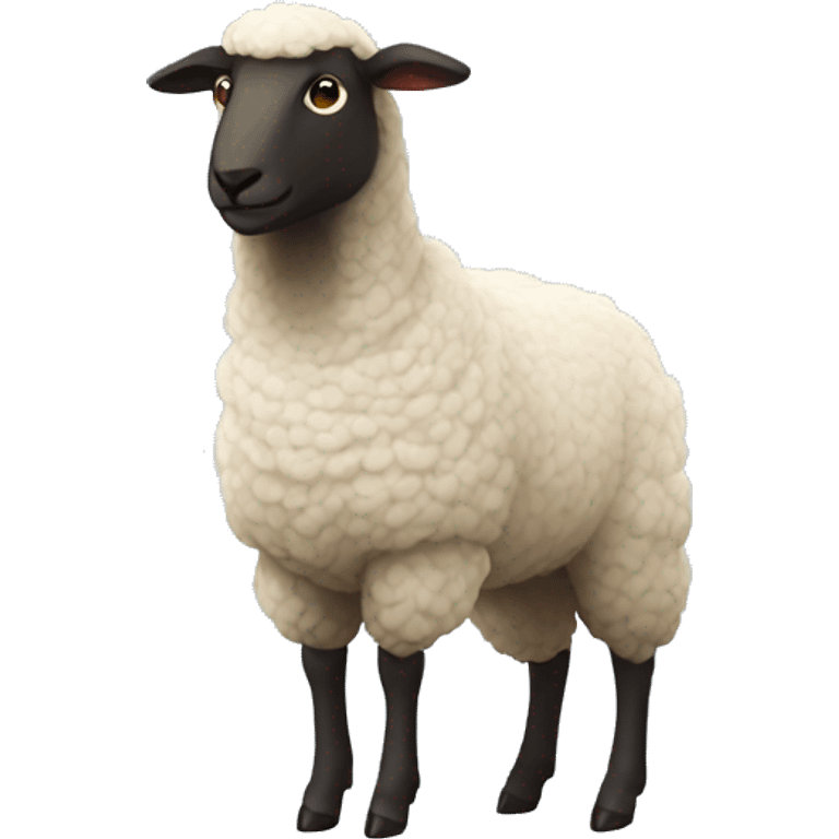 shepherd full body sheep emoji