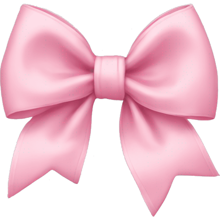 Baby pink bow  emoji