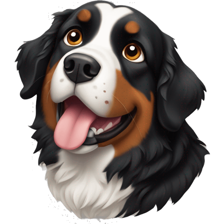 Bernese mountain dog emoji