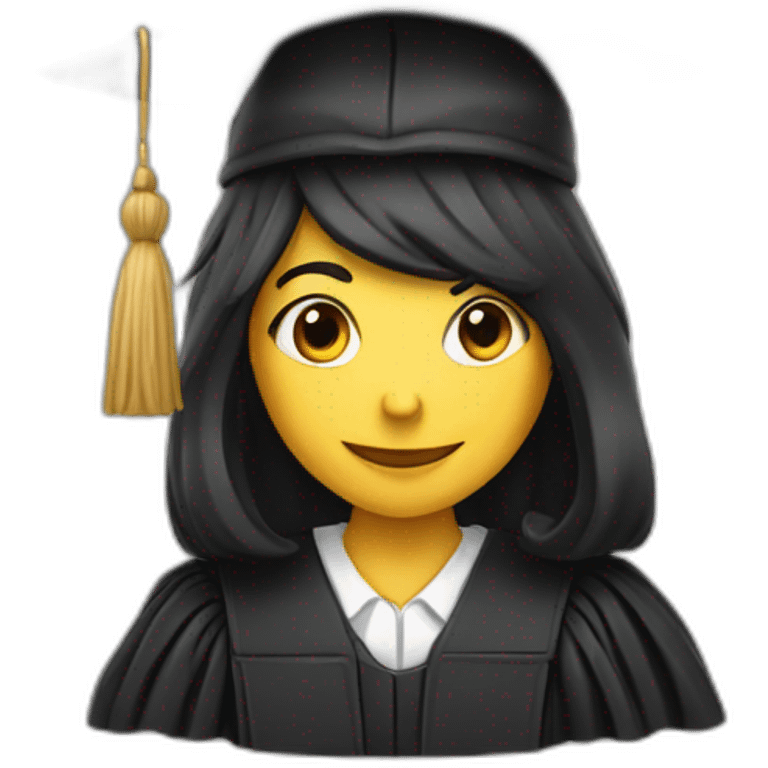 A judge who pulls a rabbit out of her hat emoji