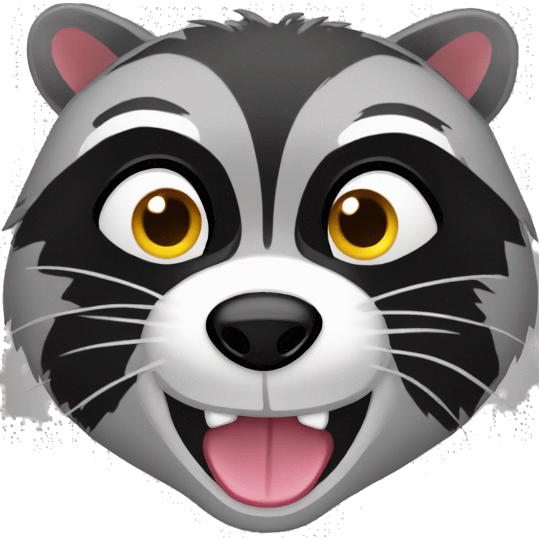 Bingo racoon emoji