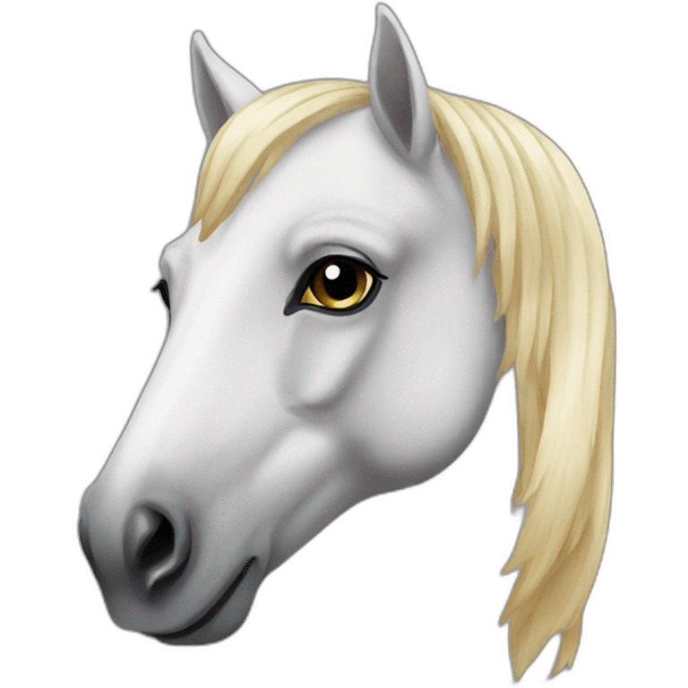 Horse-elegant-mix emoji