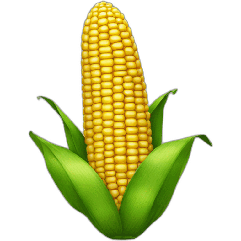 corn in the right hand emoji