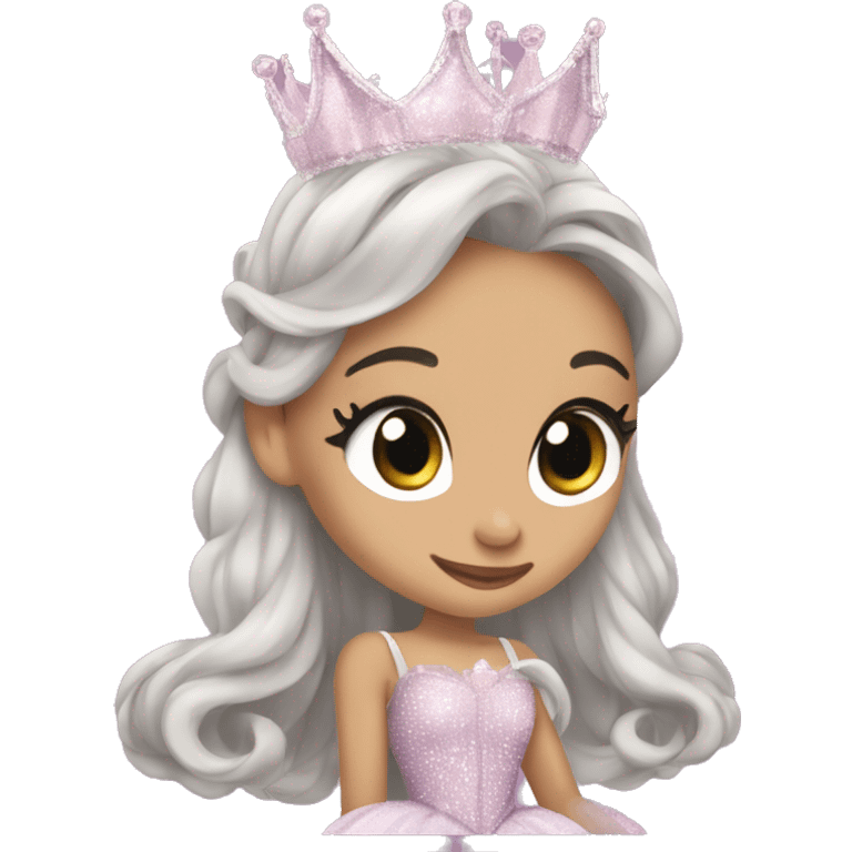 Ariana grande as glinda the good witch from wicked emoji