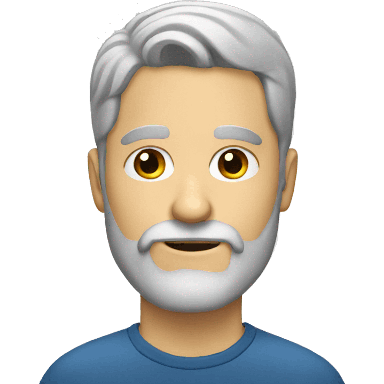 white man with beard emoji