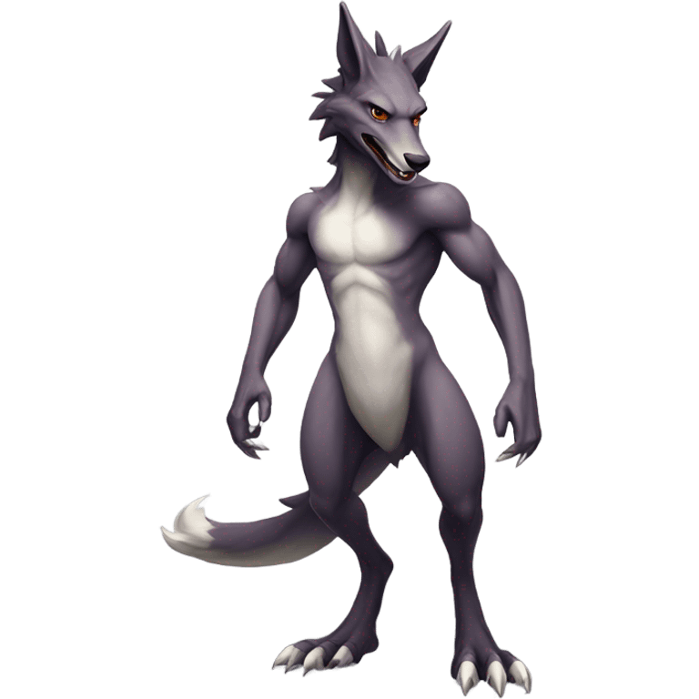 Sergal, full body emoji