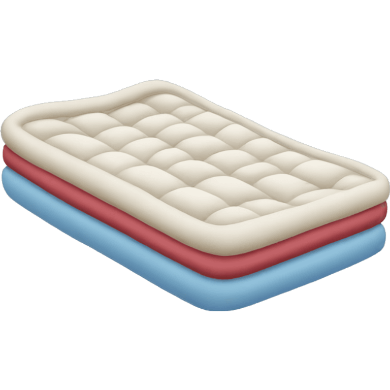 air mattress with blanket  emoji