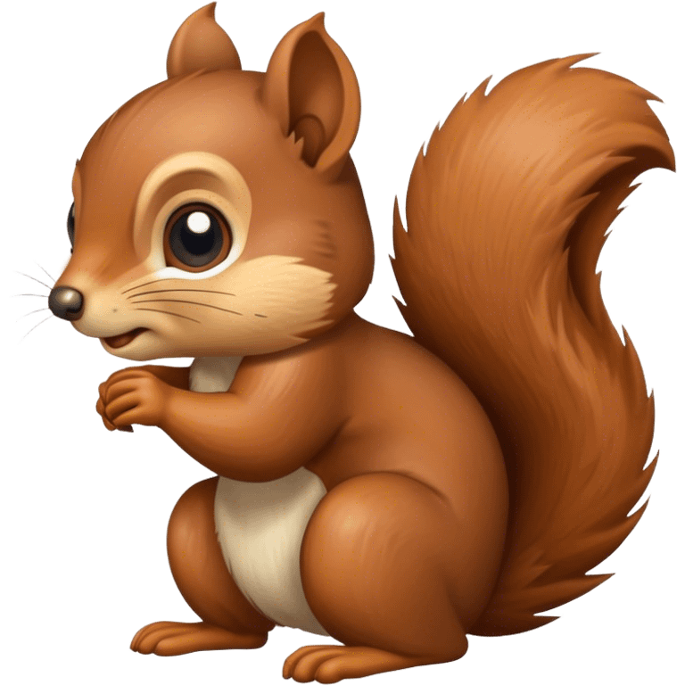 Sick squirrel  emoji