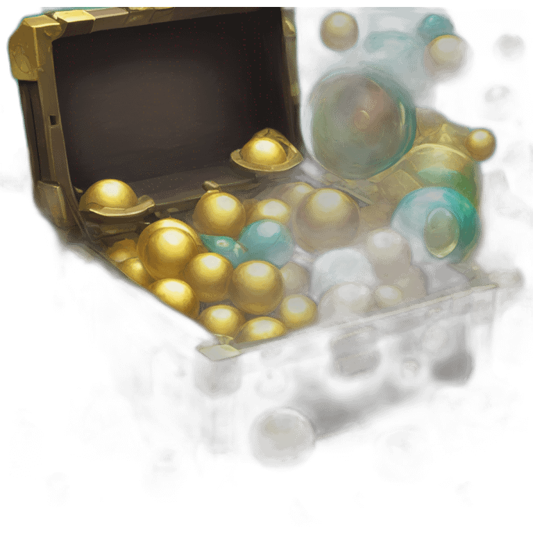 Pokemon Game LootCase Color DarkCyan Rich Treasure Legendary Epic Pokeballs Pokemons and Pokemon Items Inside this have Shiny Glow emoji