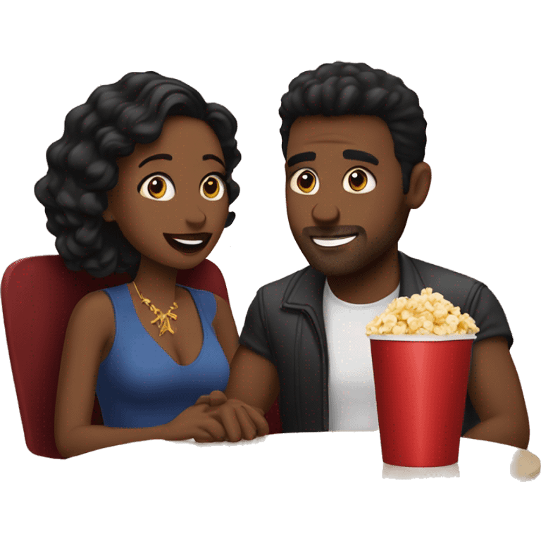 Date night at the movies emoji