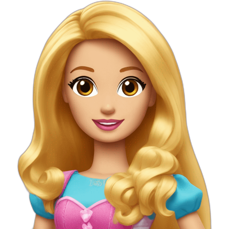 barbie castello emoji