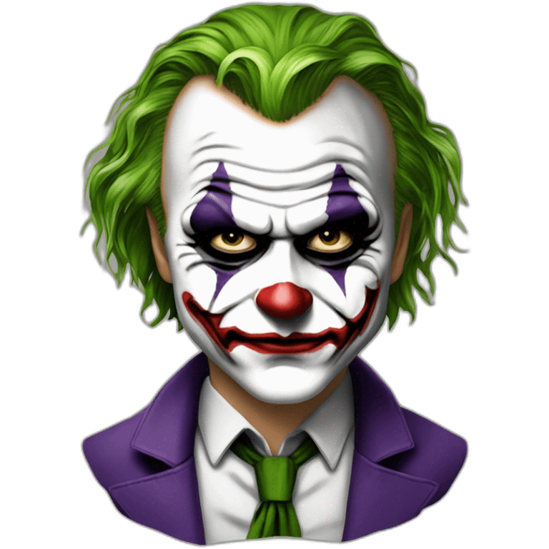 Heath Ledger as joker emoji