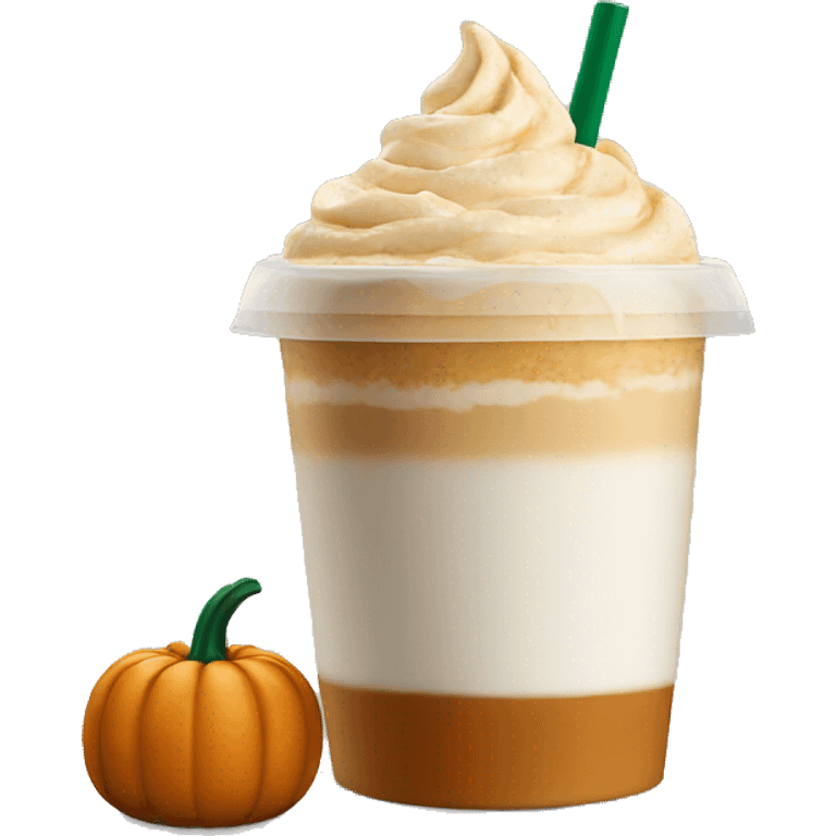 starbucks pumpkin cream chai  emoji