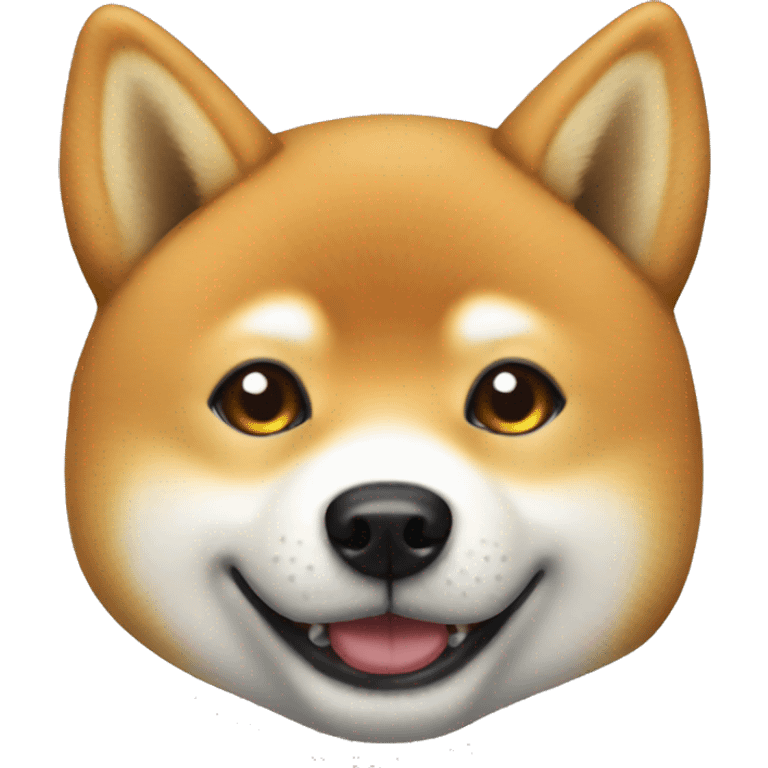 Cheeky Shiba inu emoji