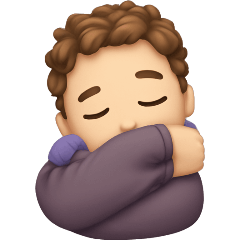 Snuggling emoji