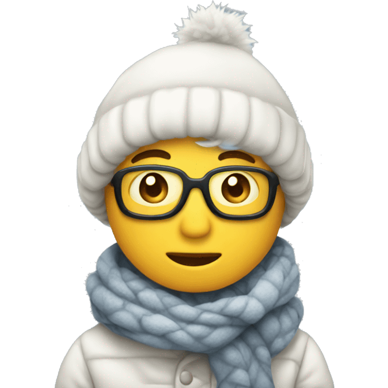 Cozy winter emoji