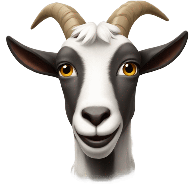 the GOAT emoji