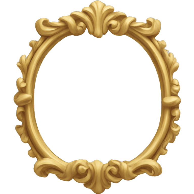 Fancy mirror  emoji