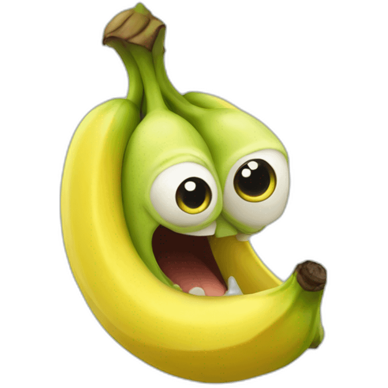 banana monster emoji