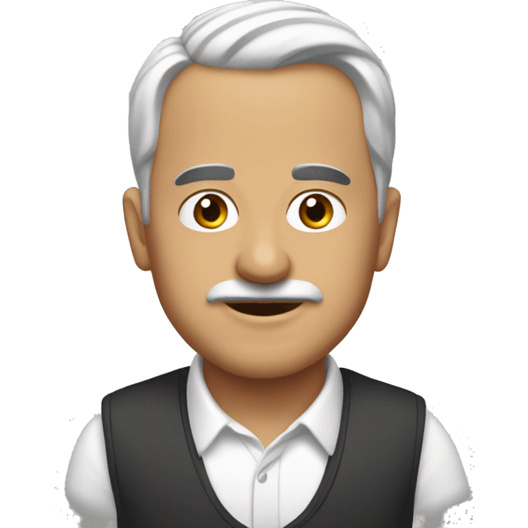 Beyaz gül emoji