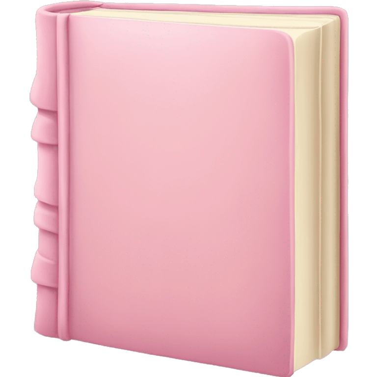 Pastel Pink book emoji