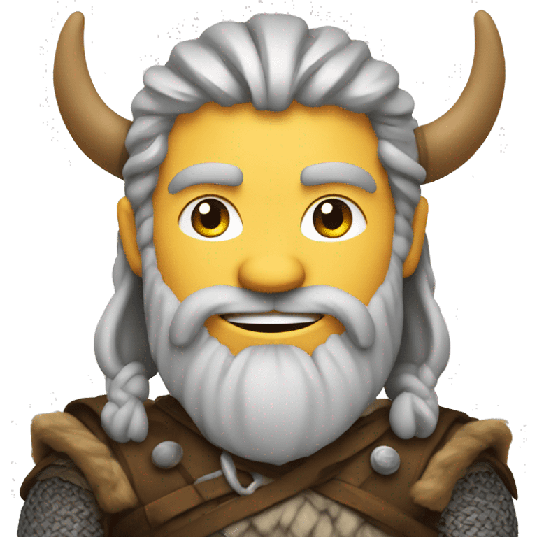 viking smiling emoji