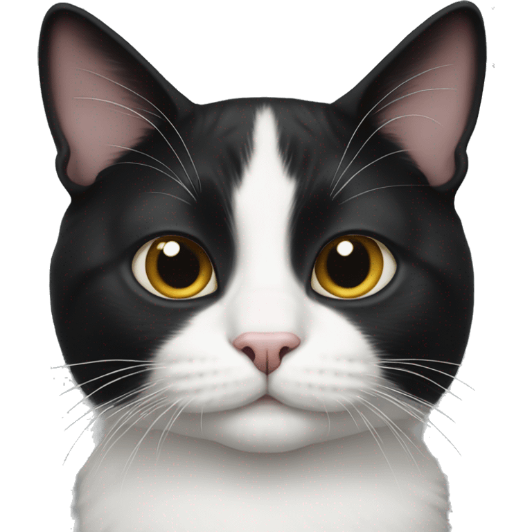 Tuxedo cat  emoji