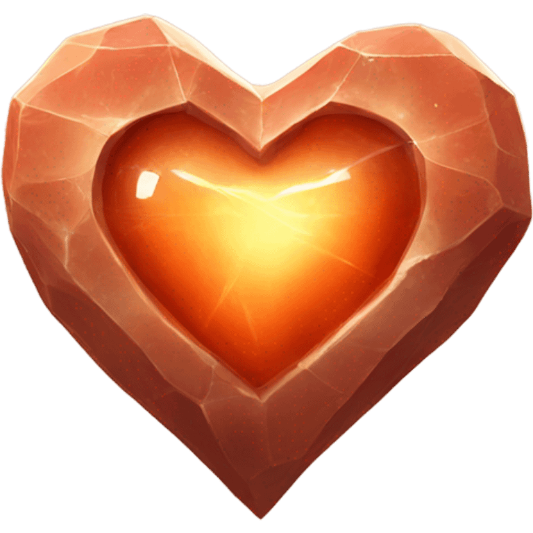 Sunstone heart emoji