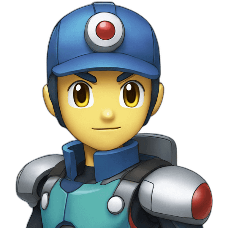 pokemon x megaman battle network emoji