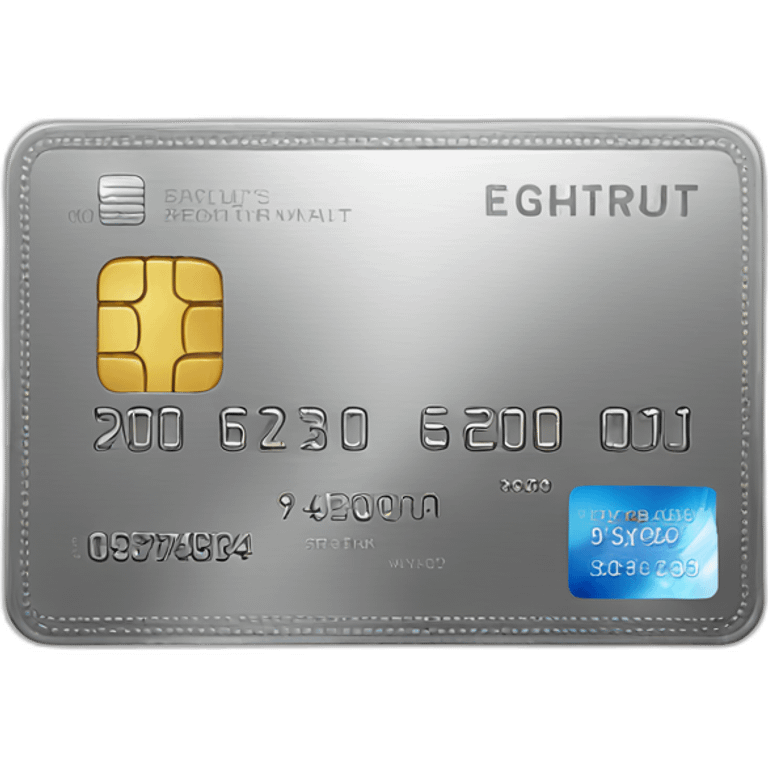 platinum credit card emoji