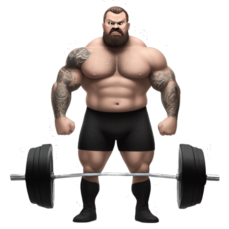 Eddie hall deadlift emoji