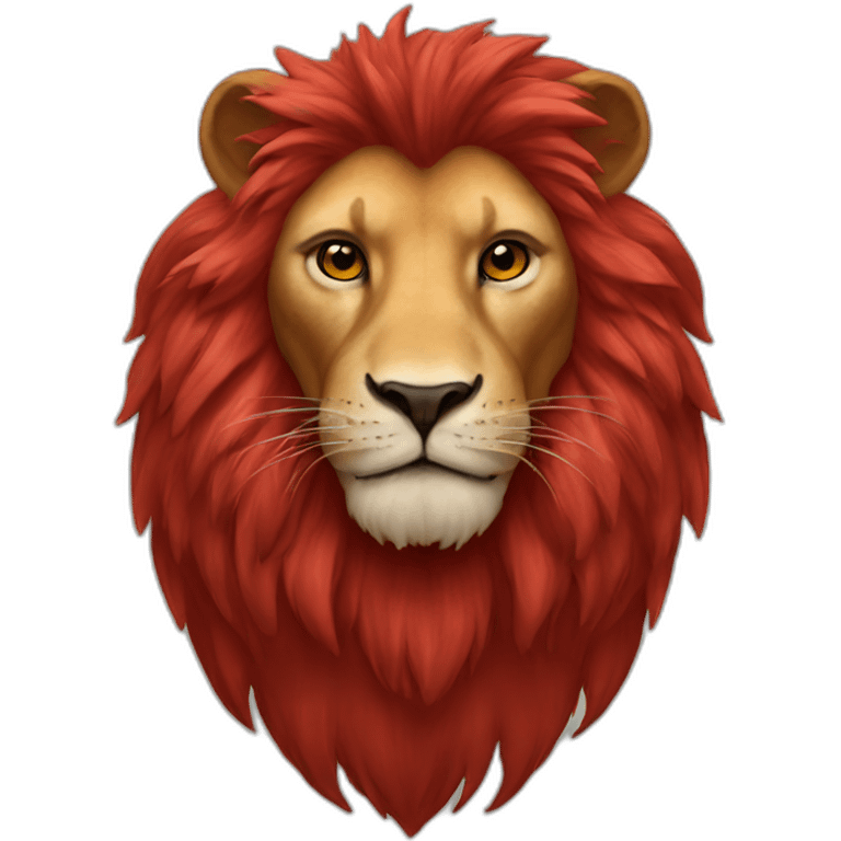 red lion emoji