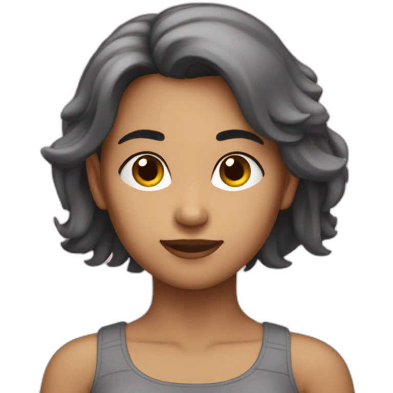 femme sans seins emoji